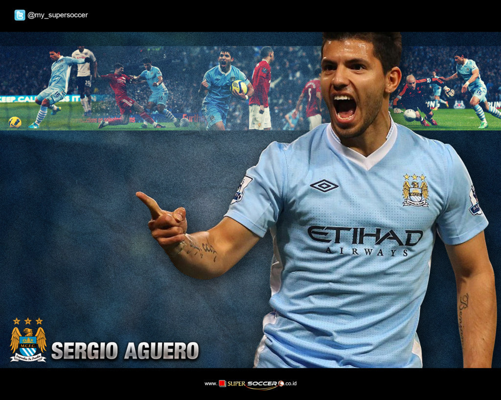 Sergio Kun Aguero Wallpaper Hd 2013 - Sergio Aguero Manchester City , HD Wallpaper & Backgrounds