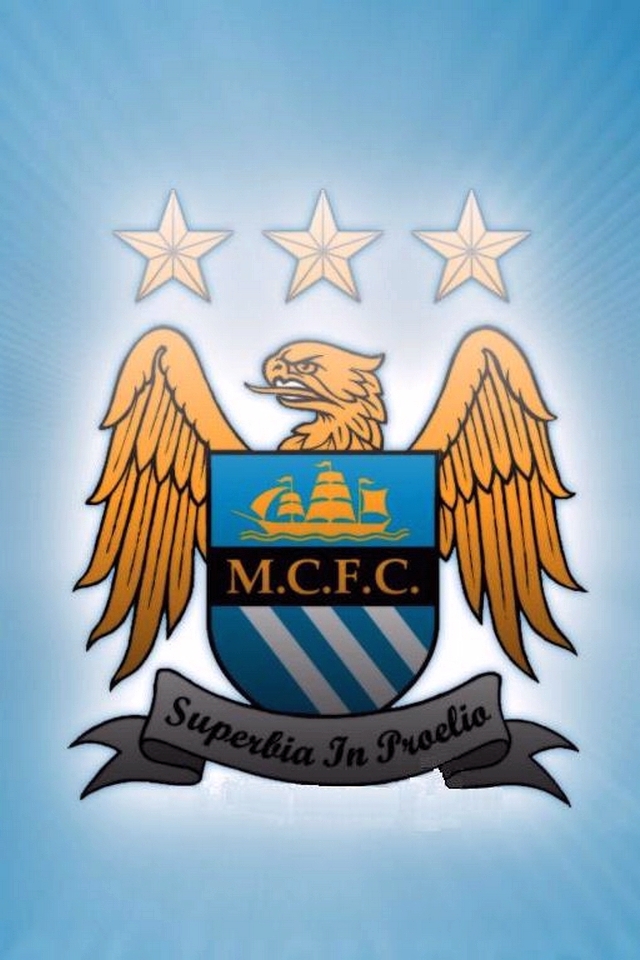 Manchester City Fc Iphone-android Wallpaper - Logo Dls Manchester City , HD Wallpaper & Backgrounds