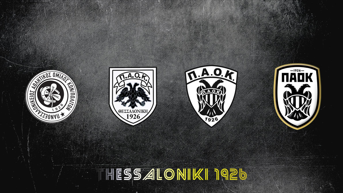 P - A - O - K - To Win The Super League, And Olympiacos - Paok First Logo , HD Wallpaper & Backgrounds