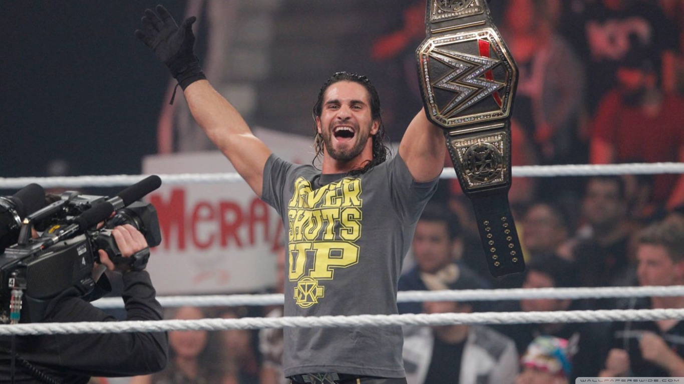Rate This Wallpaper - Wwe Seth Rollins 2015 , HD Wallpaper & Backgrounds