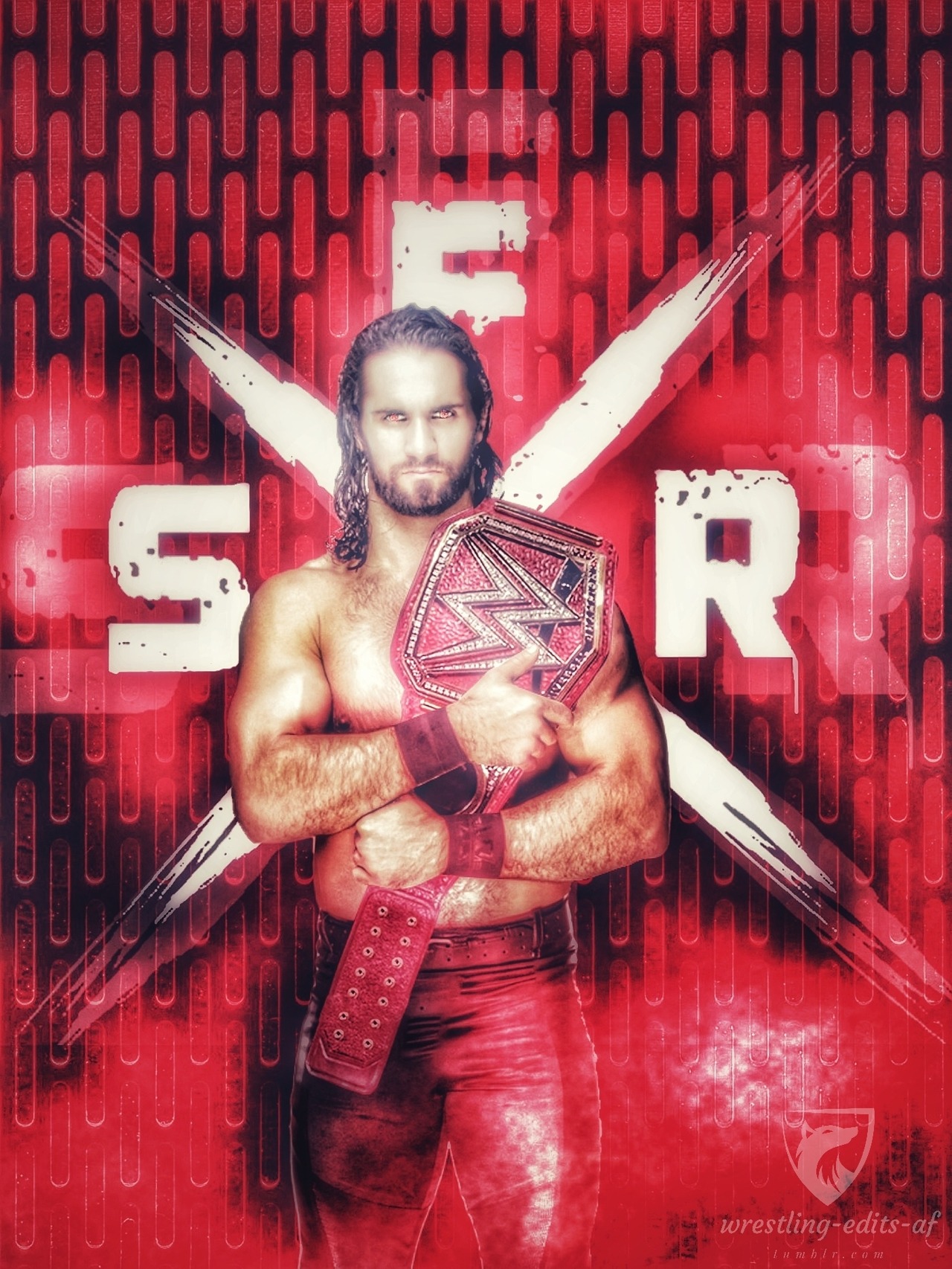 Wwe Wallpaper Seth Rollins - Seth Rollins Beast Slayer , HD Wallpaper & Backgrounds