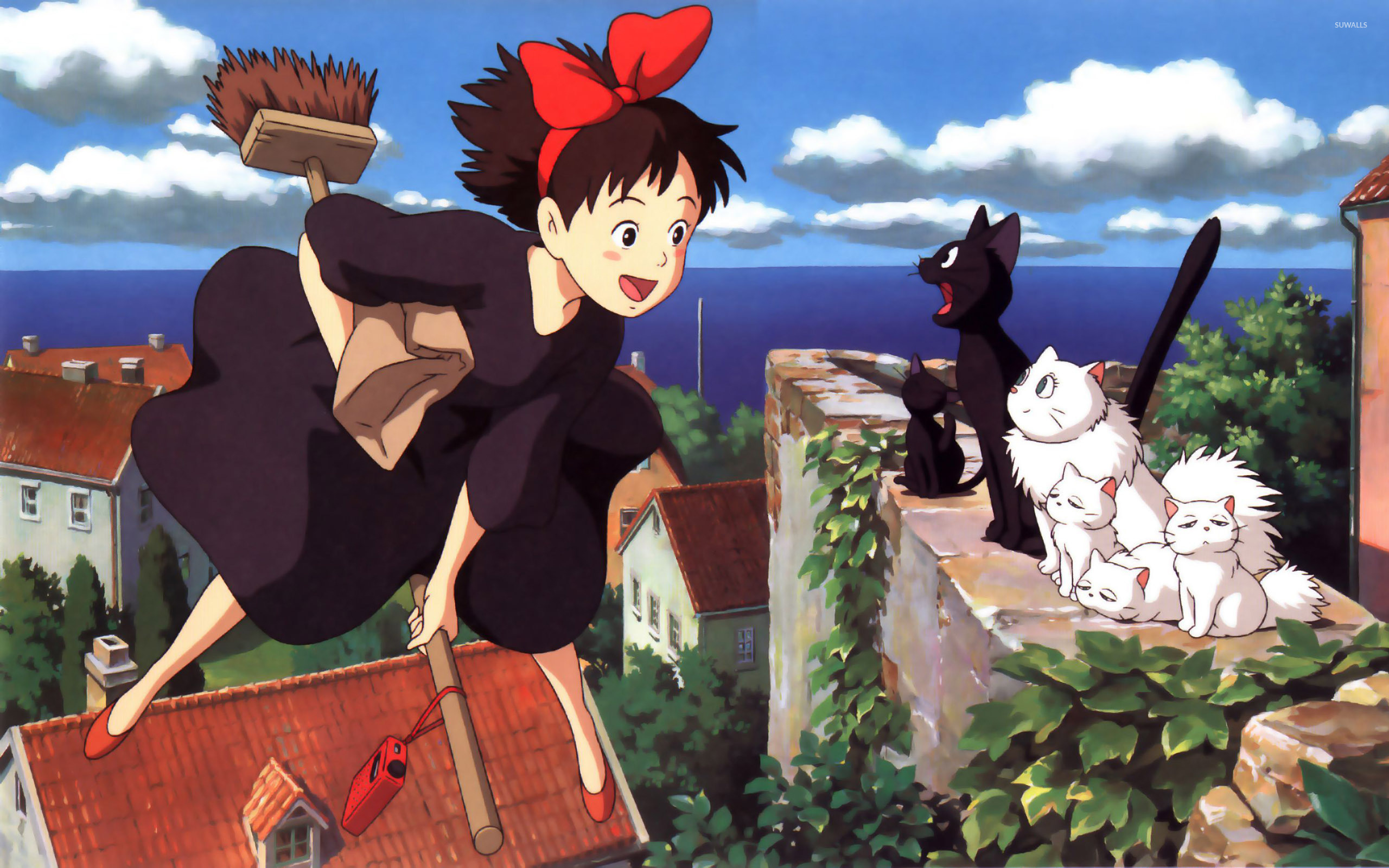 Kiki's Delivery Service Wallpaper - Kiki's Delivery Service Desktop , HD Wallpaper & Backgrounds