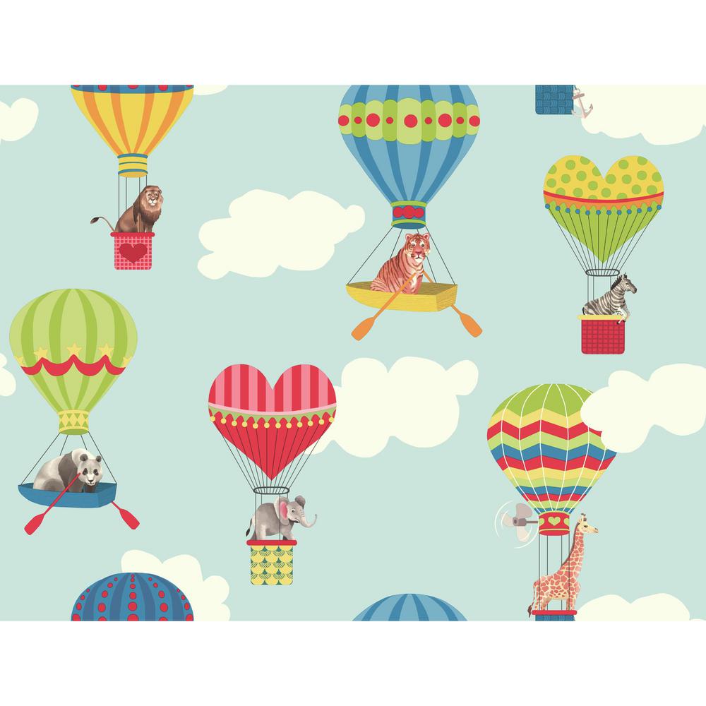 York Wallcoverings Growing Up Kids Take To The Air - Growing Up Kids Gk8959 , HD Wallpaper & Backgrounds