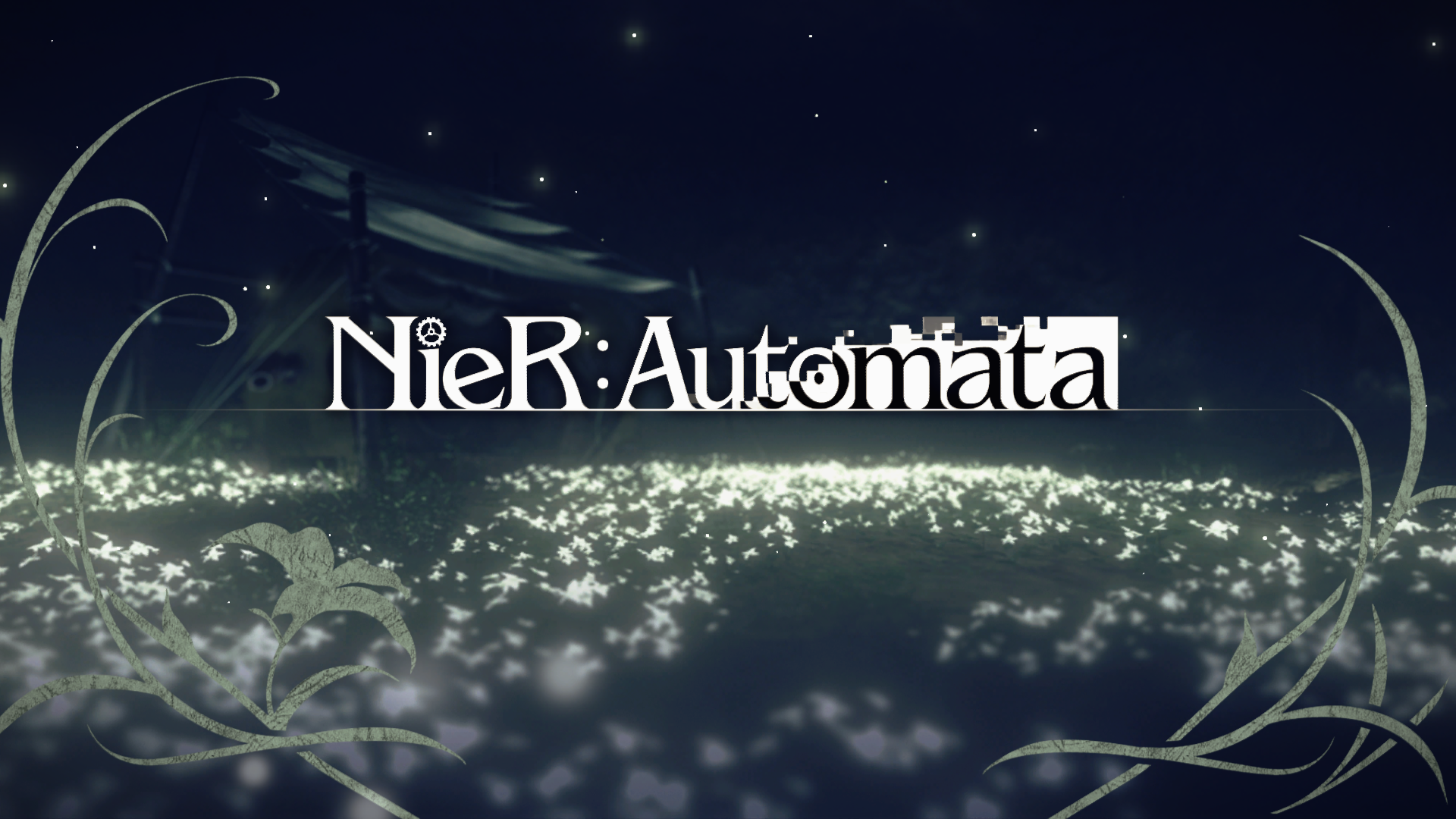 Ending E Menu - Nier Automata Title Screen , HD Wallpaper & Backgrounds