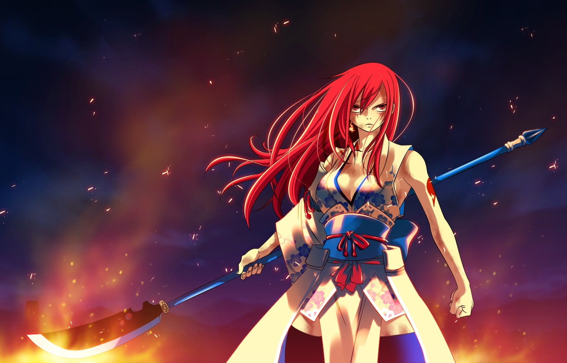 Erza Scarlet Images Hd Wallpaper And Background Photos - Erza Scarlet , HD Wallpaper & Backgrounds