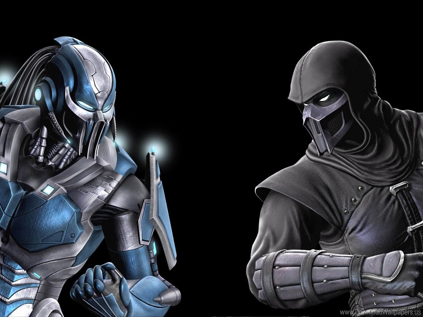 Download Standart - Mortal Kombat 9 Cyber Sub Zero , HD Wallpaper & Backgrounds