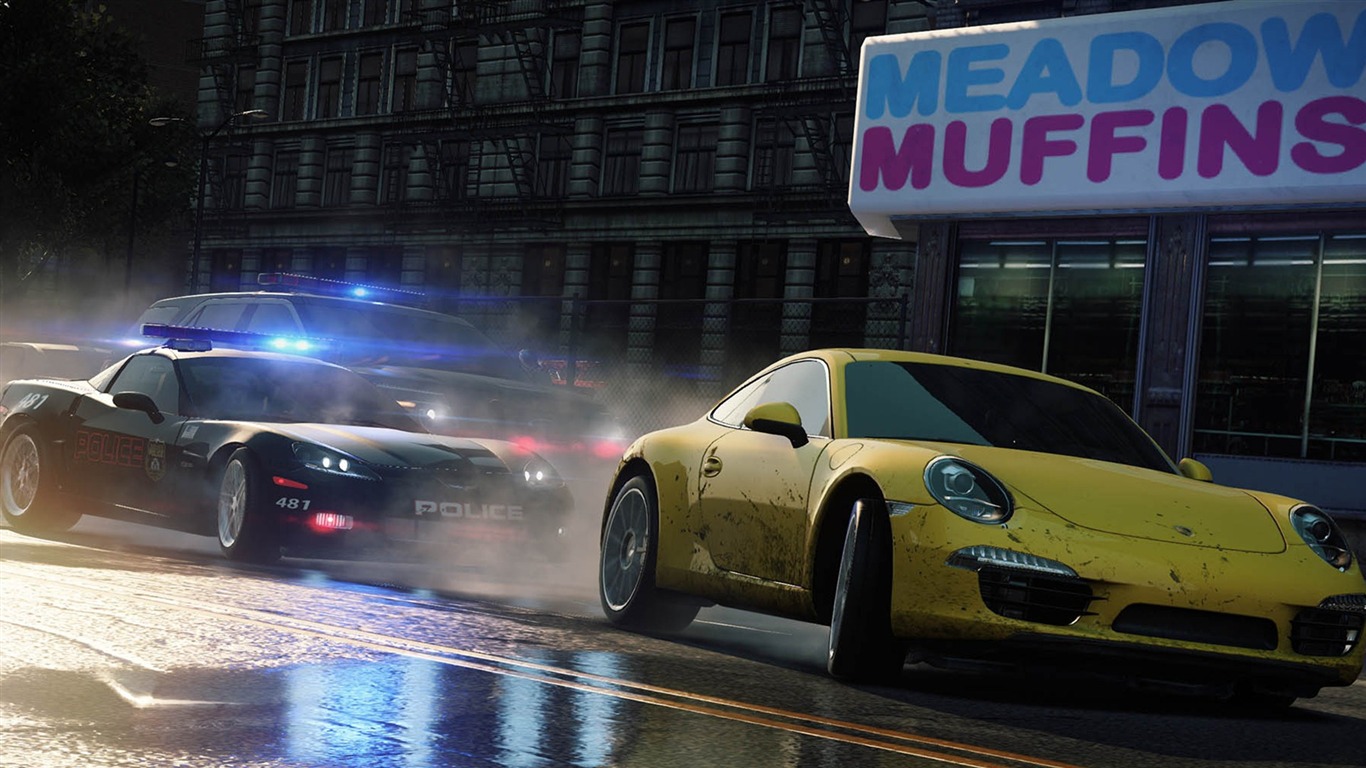 Game / Need For Speed-most Wanted Game Hd Wallpaper - Needfor Speed Most Wanted Ps Vita , HD Wallpaper & Backgrounds