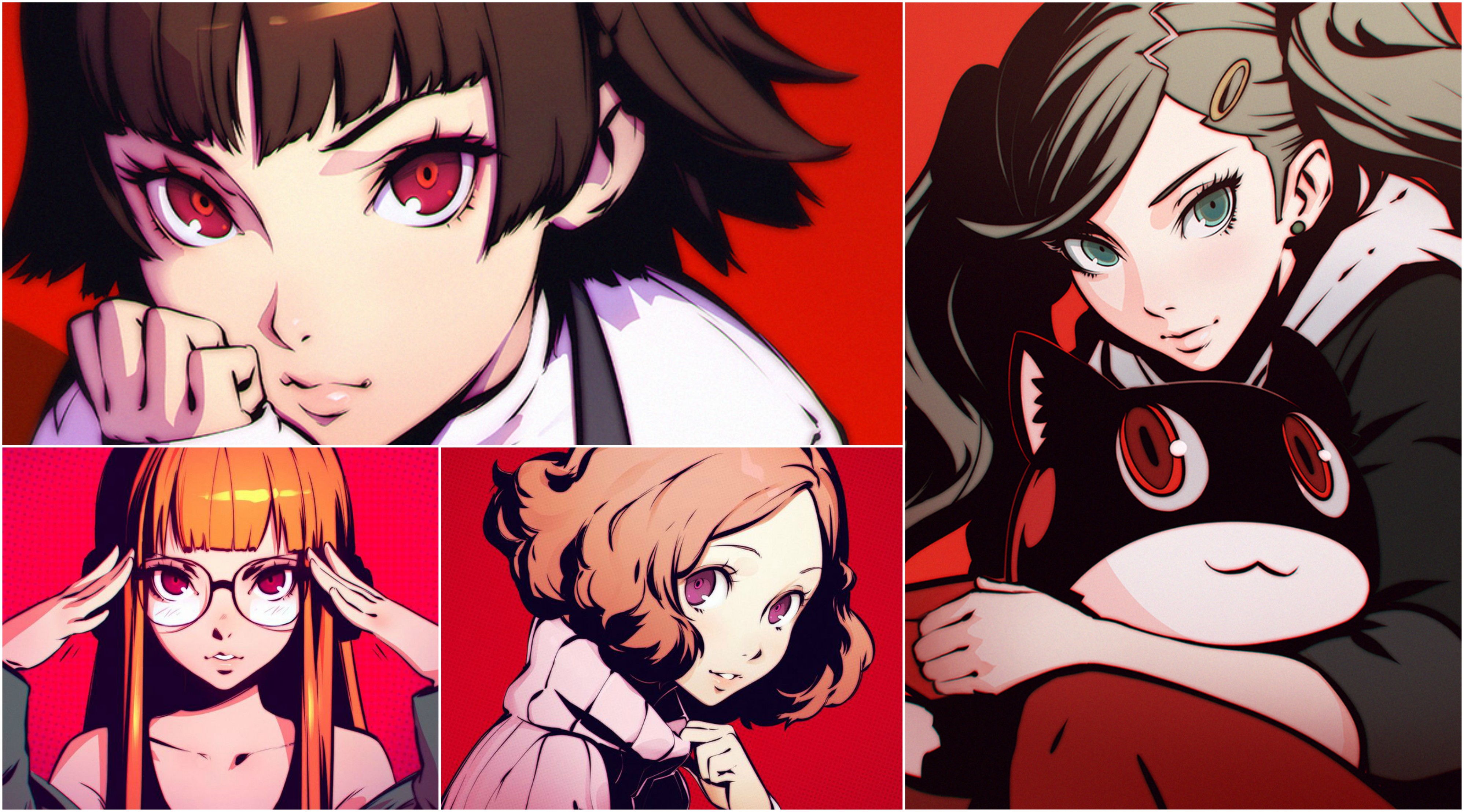 Hd Wallpaper - Ann And Morgana Persona 5 , HD Wallpaper & Backgrounds