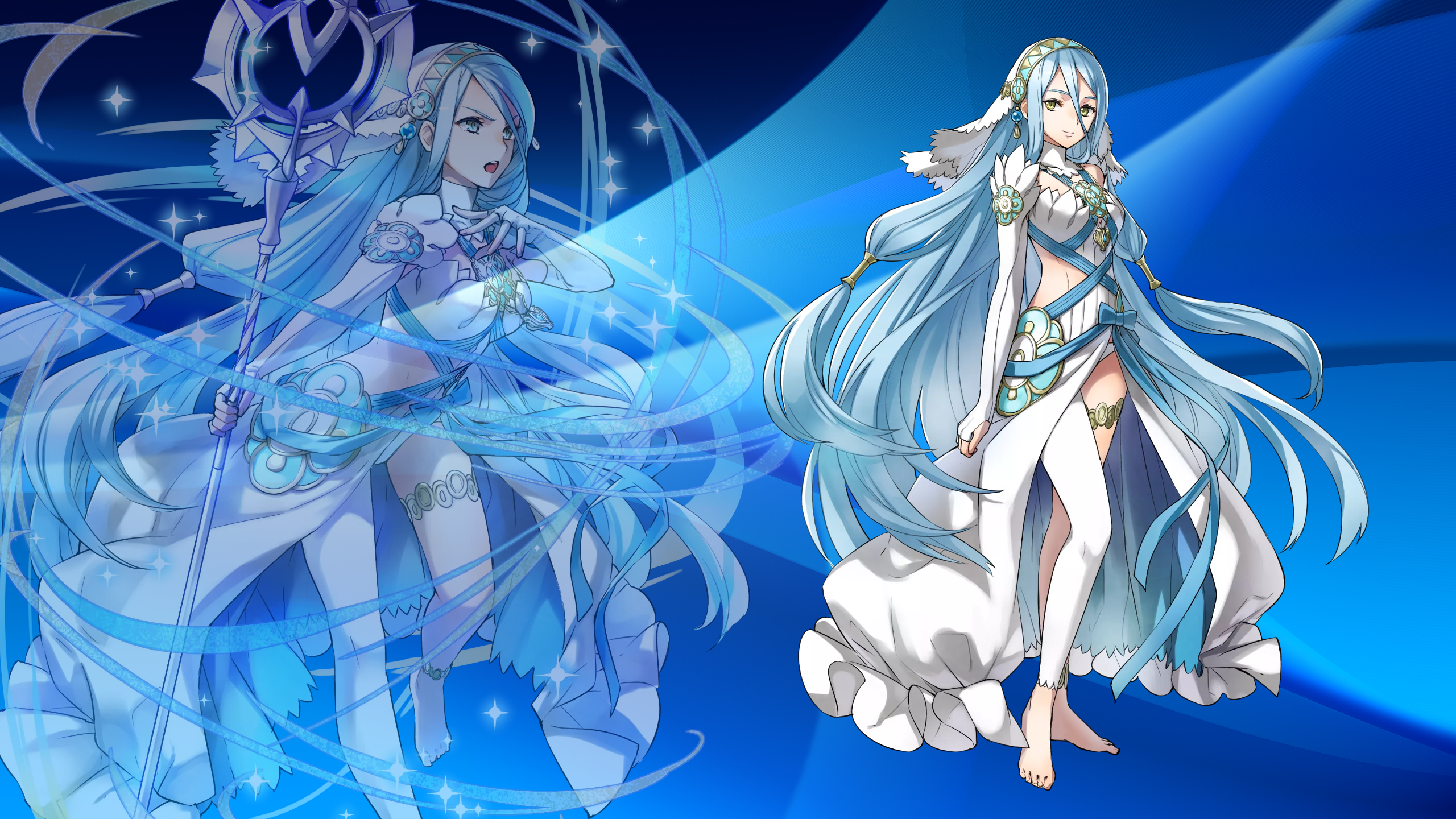 Fire Emblem Heroes Azura Banner , HD Wallpaper & Backgrounds