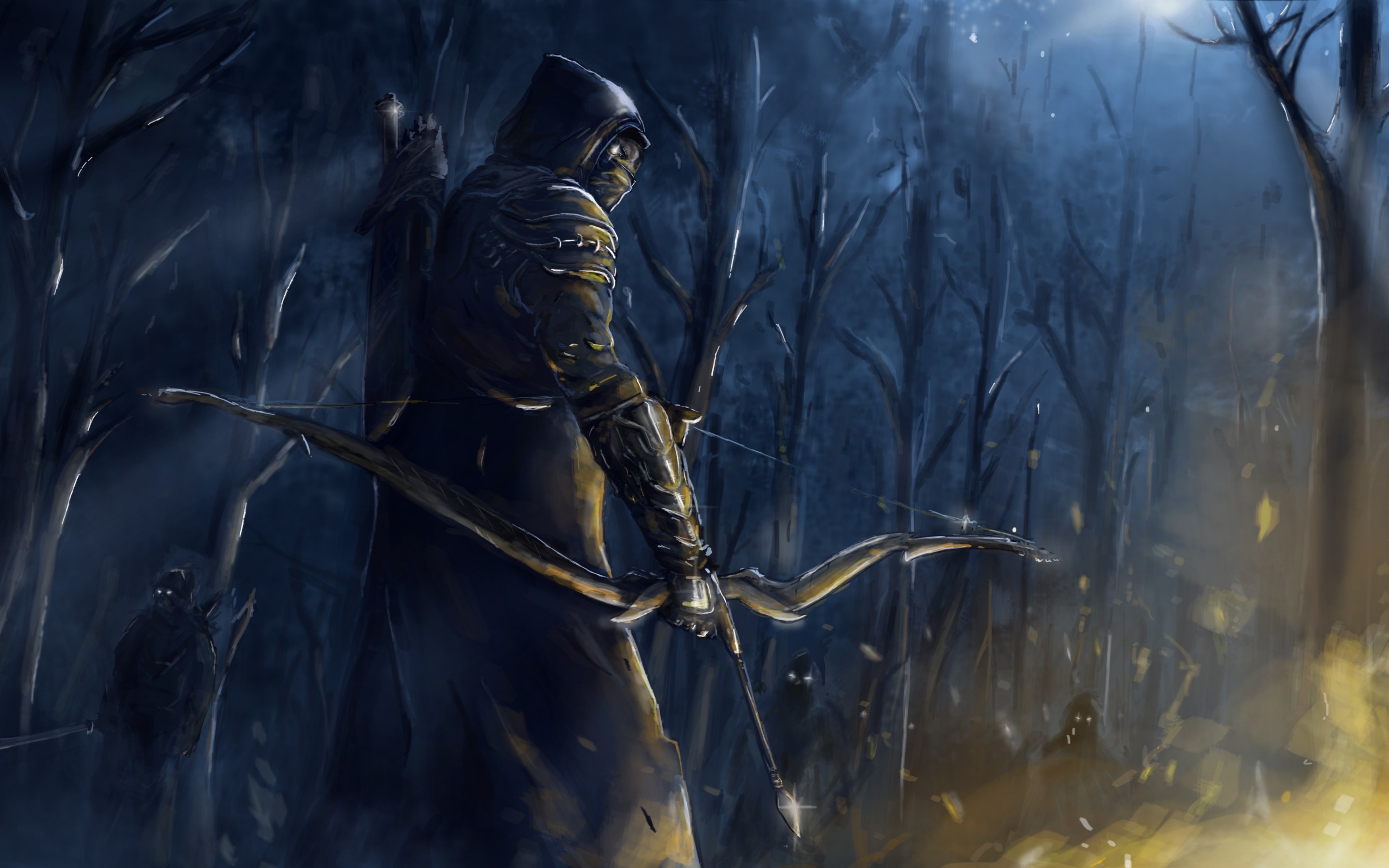 Wallpaper The Elder Scrolls V - Elder Scrolls Archer , HD Wallpaper & Backgrounds