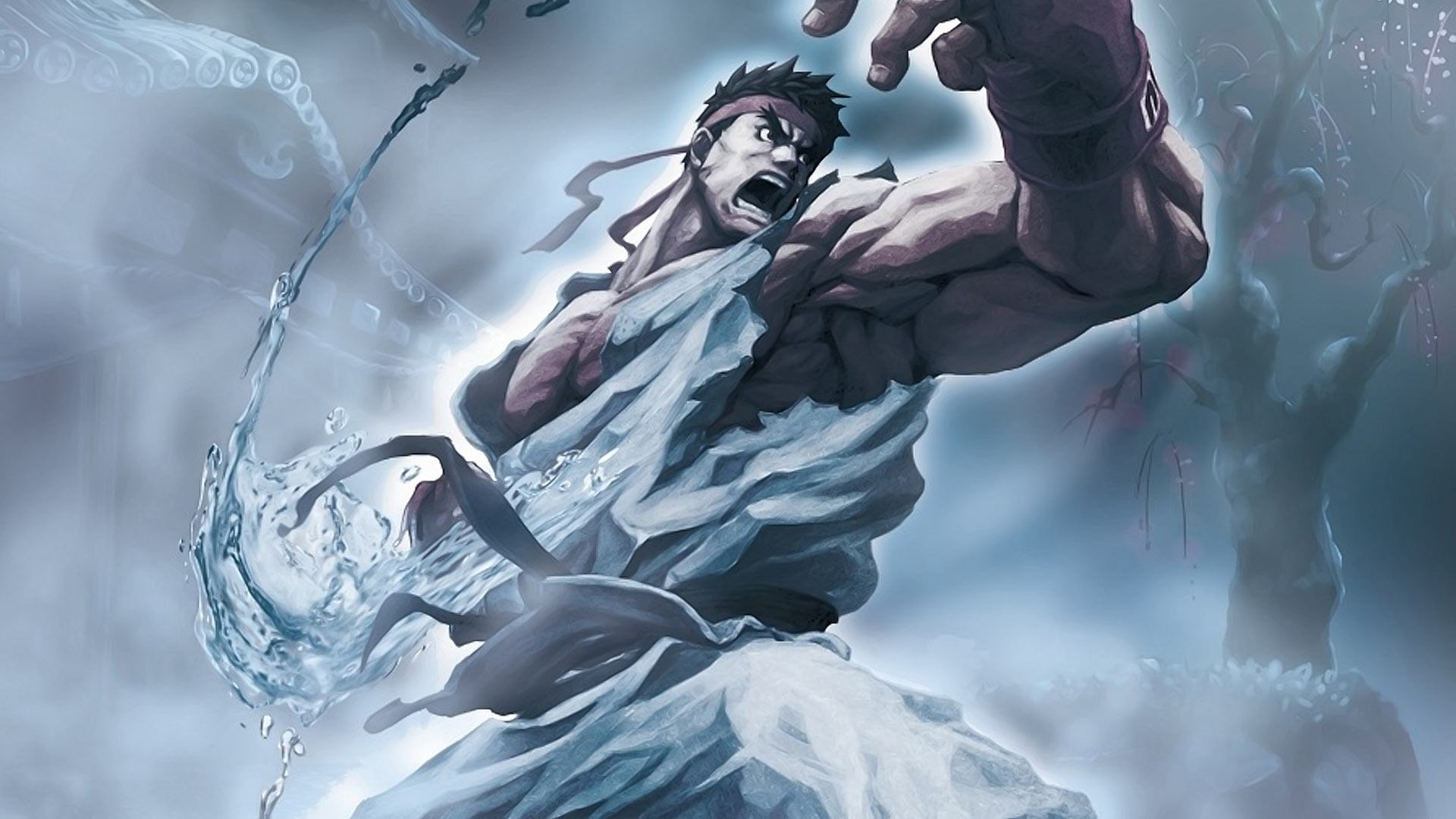 Hd Wallpaper Of Evil Ryu Are Viewing The Main Character , HD Wallpaper & Backgrounds