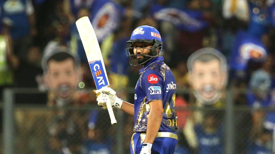 Rohit Sharma Led From The Front With A Magnificent - Rohit Sharma Ipl 2019 , HD Wallpaper & Backgrounds