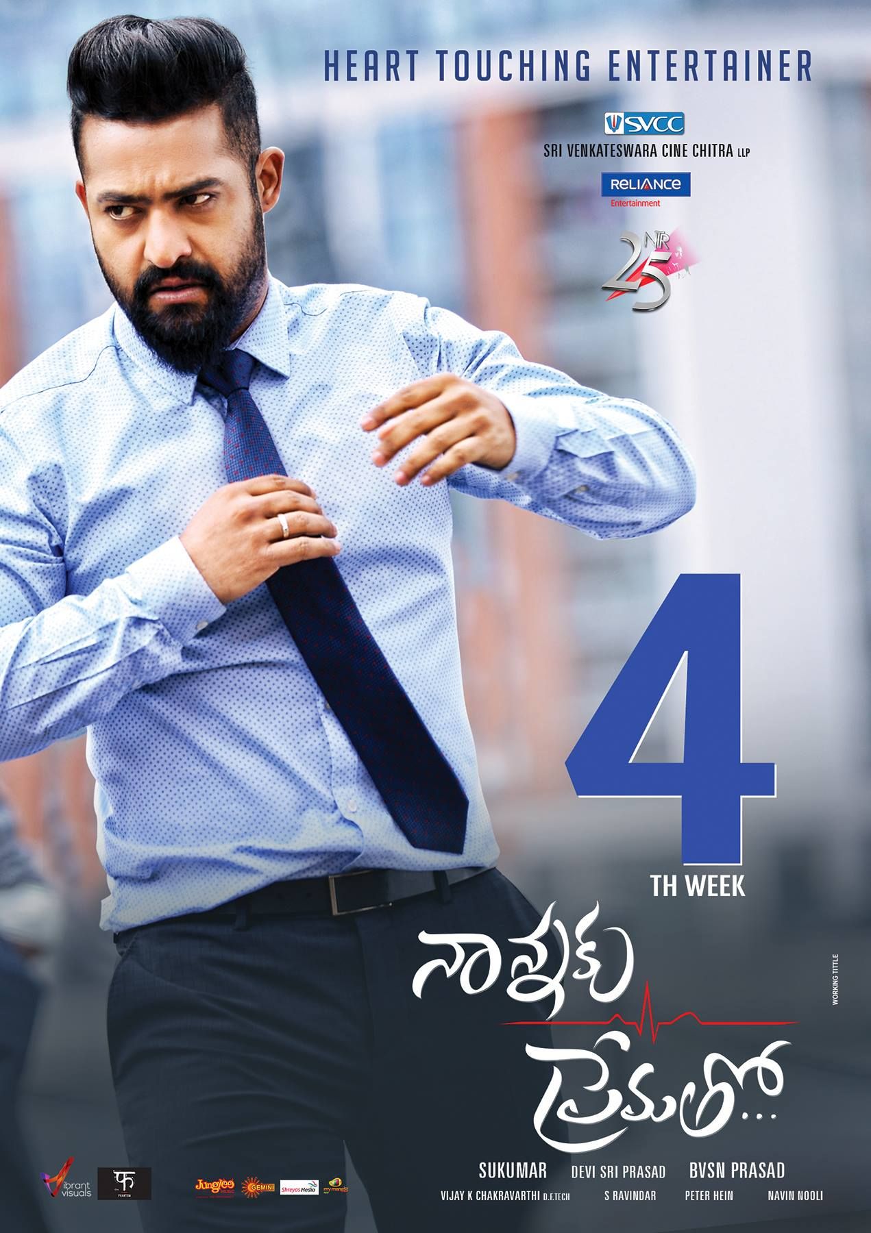 Jr Ntr Rakul Preet Nannaku Prematho Movie Hd Posters - Happy Birthday Jr Ntr , HD Wallpaper & Backgrounds