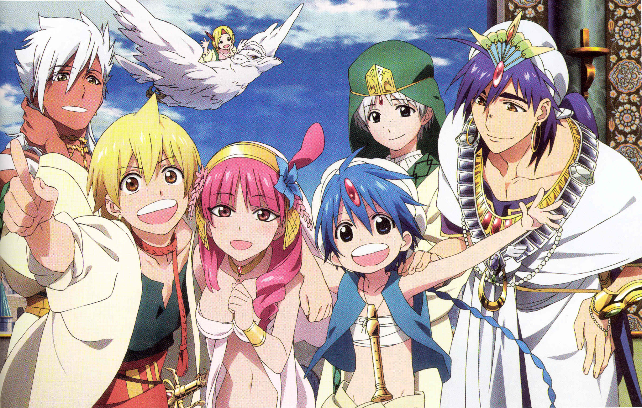 Magi The Labyrinth Of Magic , HD Wallpaper & Backgrounds