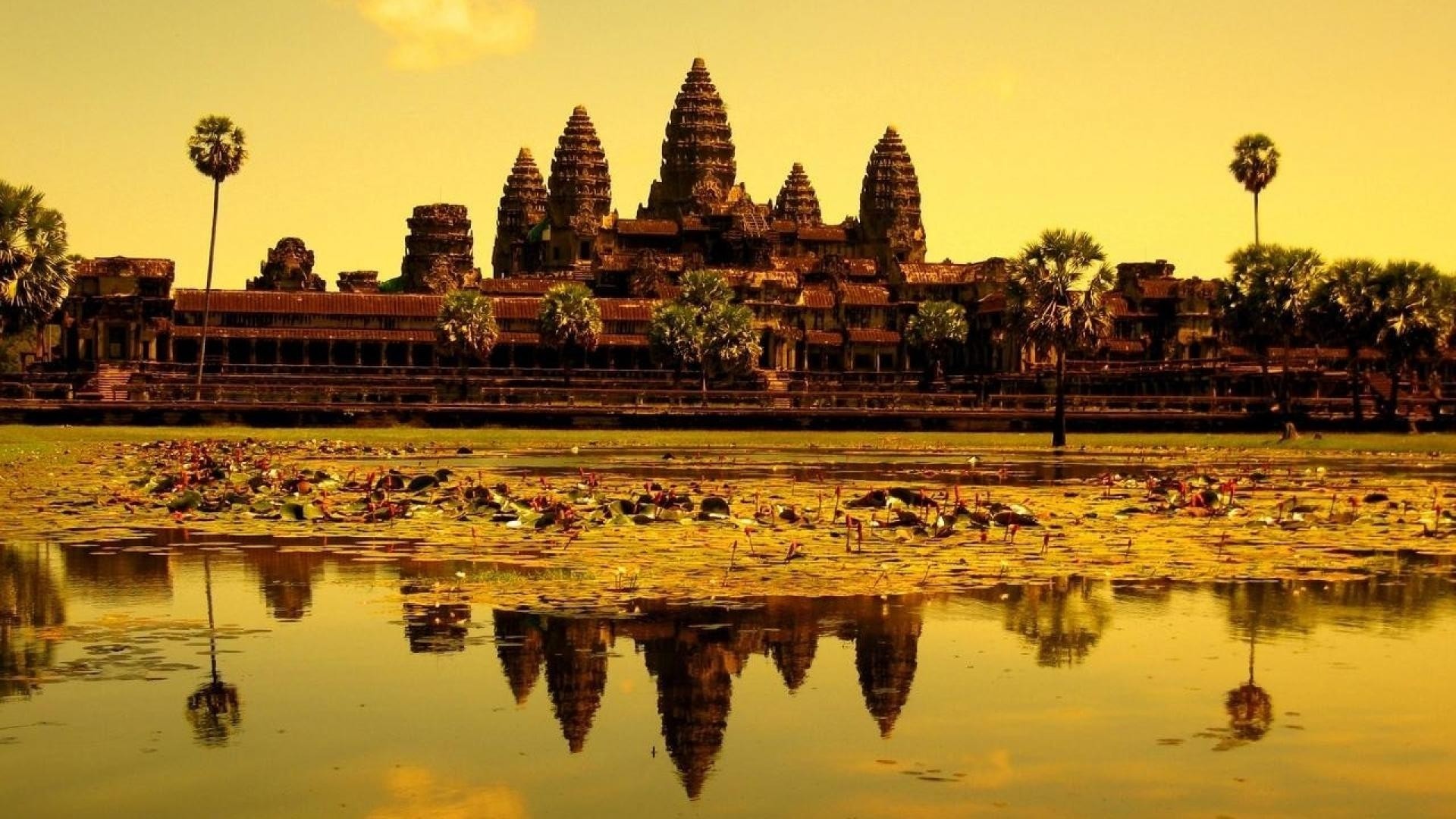 Title - Angkor Wat , HD Wallpaper & Backgrounds