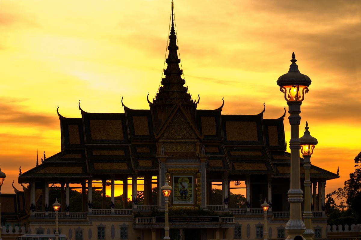 Hq Cambodia Wallpaper - Royal Palace , HD Wallpaper & Backgrounds