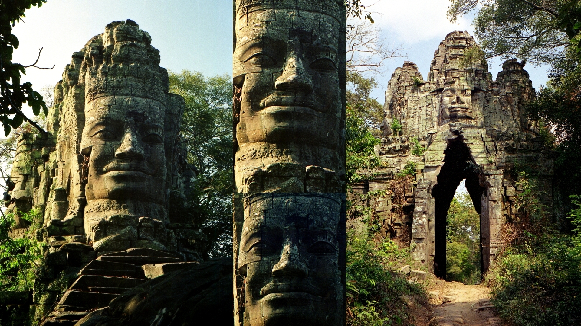 Angkor Thom, Cambodia - Cambodia Hd Wallpaper Full Hd , HD Wallpaper & Backgrounds