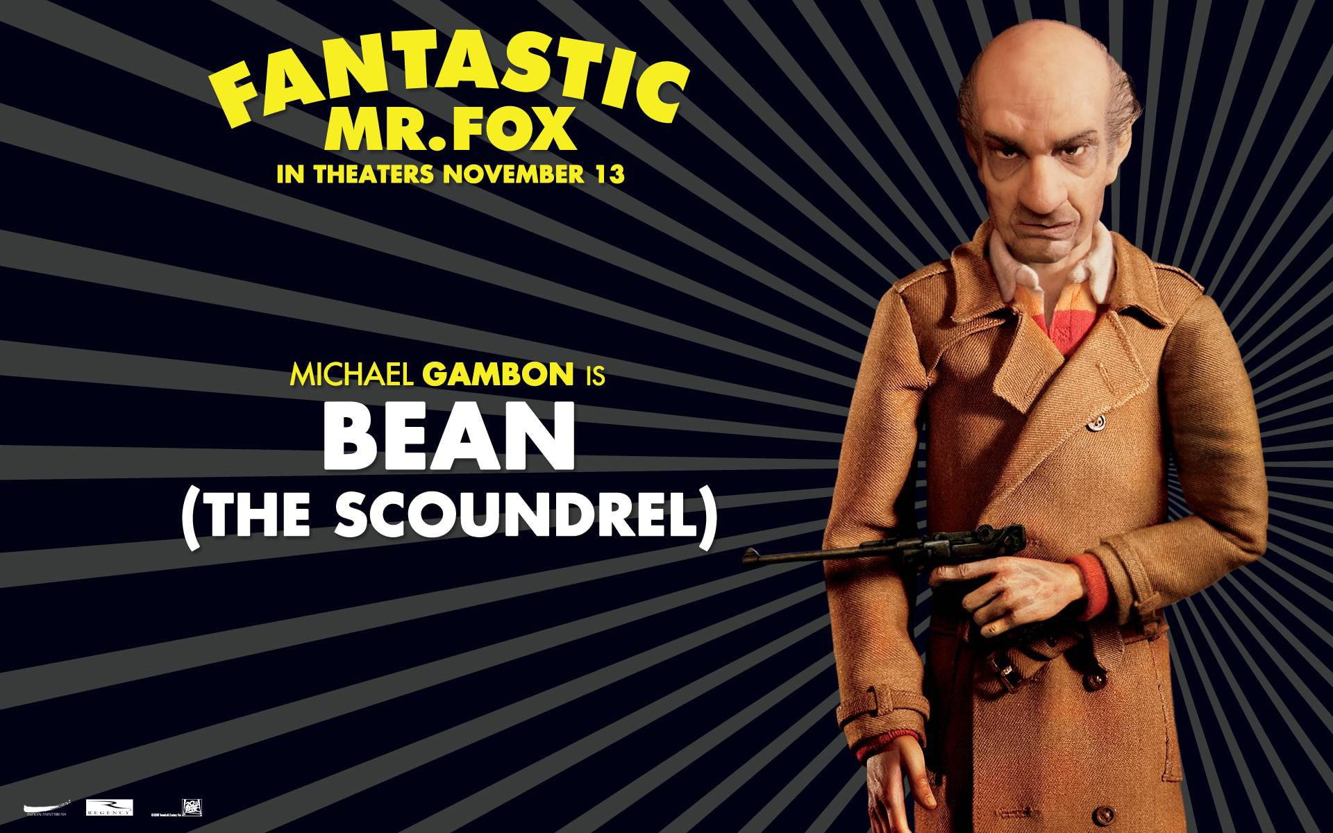 Movie, Fantastic Mr - Fantastic Mr Fox Borris Bunce And Bean , HD Wallpaper & Backgrounds