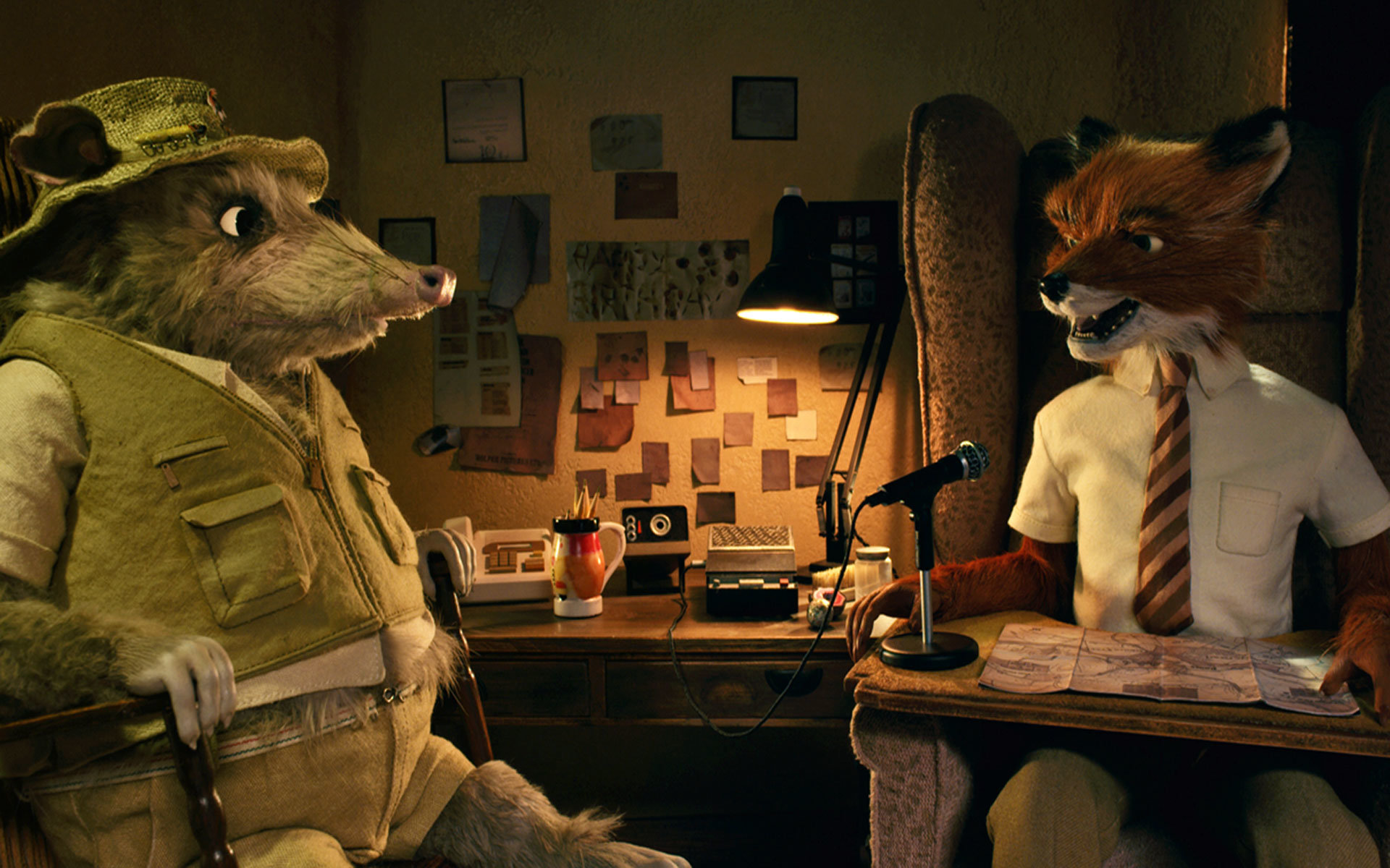 Awesome Fantastic Mr - Fantastic Mr Fox Wes Anderson 2009 , HD Wallpaper & Backgrounds