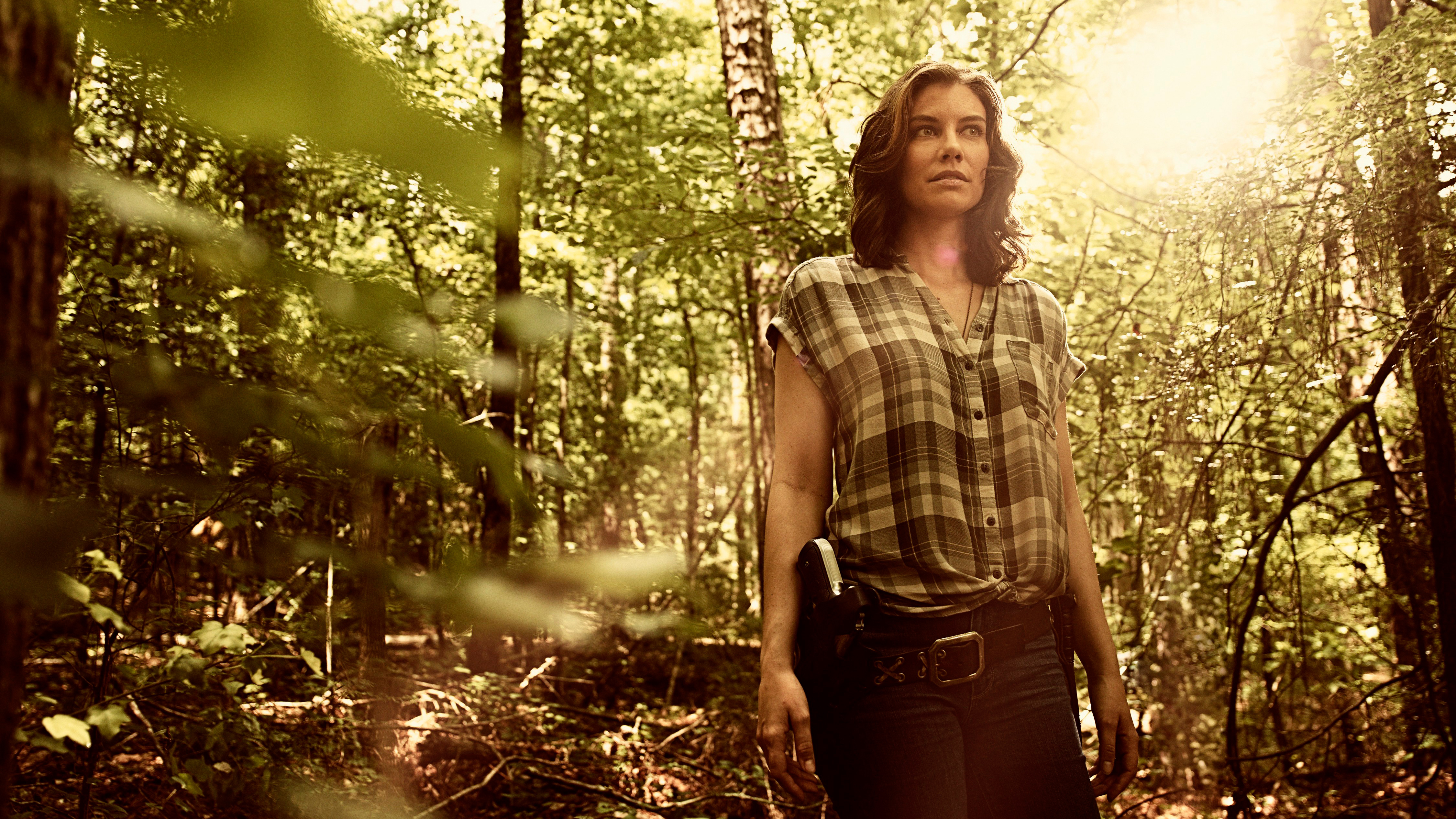 Lauren Cohan In In The Walking Dead Season 9 4k , HD Wallpaper & Backgrounds