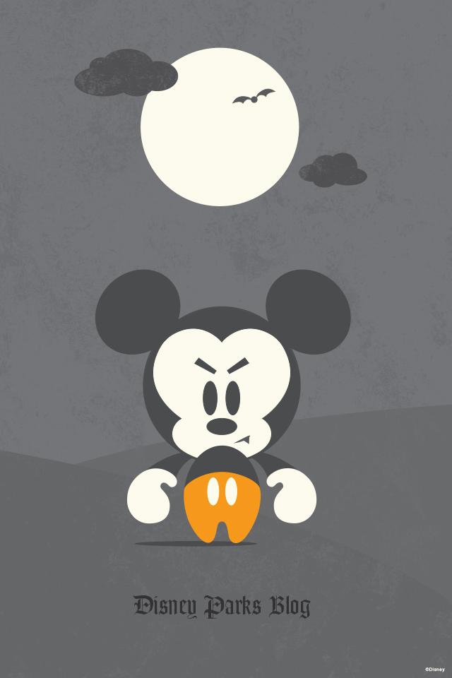 Disney Parks Blog Wallpaper - Mickey Halloween , HD Wallpaper & Backgrounds