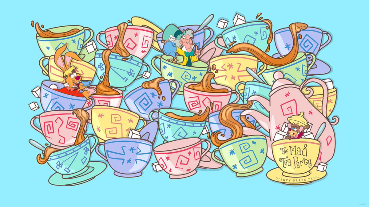 Mad Hatter Tea Party Background, Vintage Party HD Wallpaper, 42% OFF