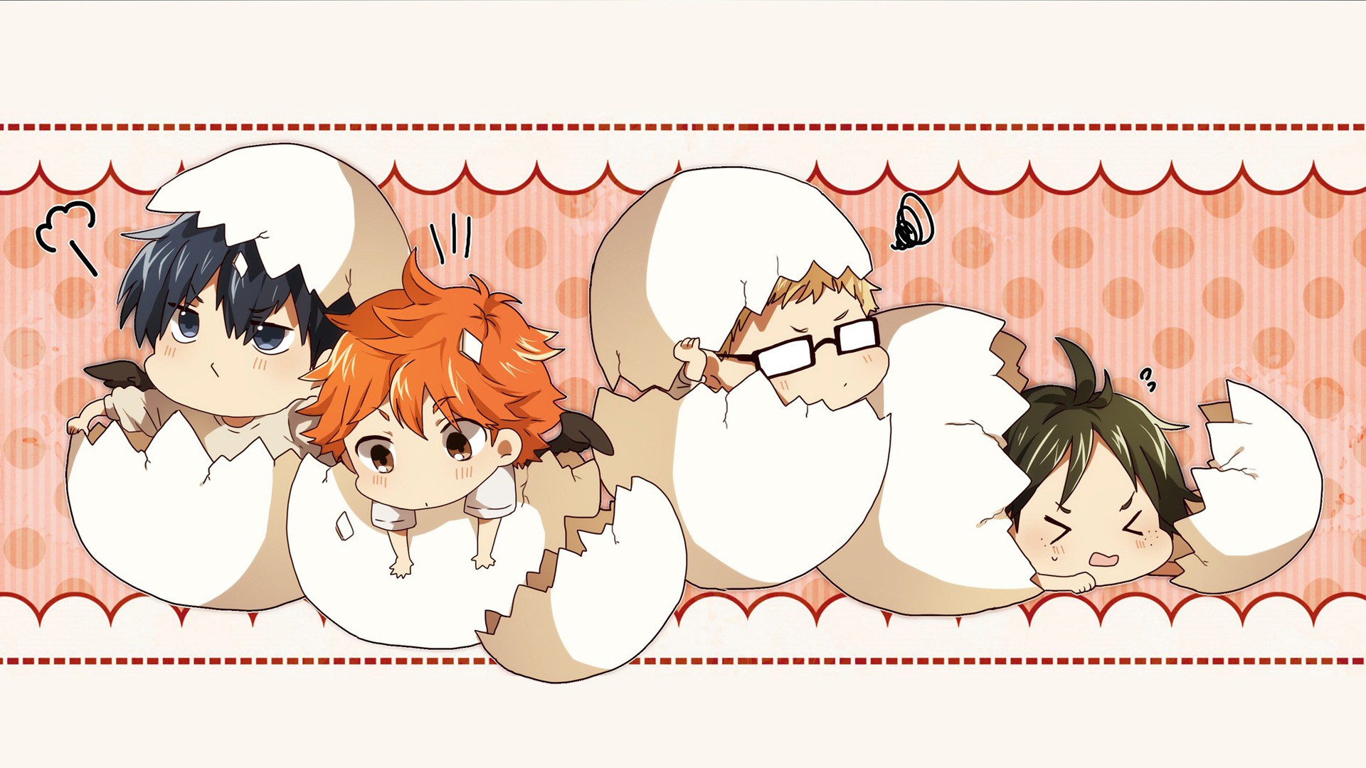 Download Haikyuu Chibi Kageyama Hinata Tsukis Wallpaper ...