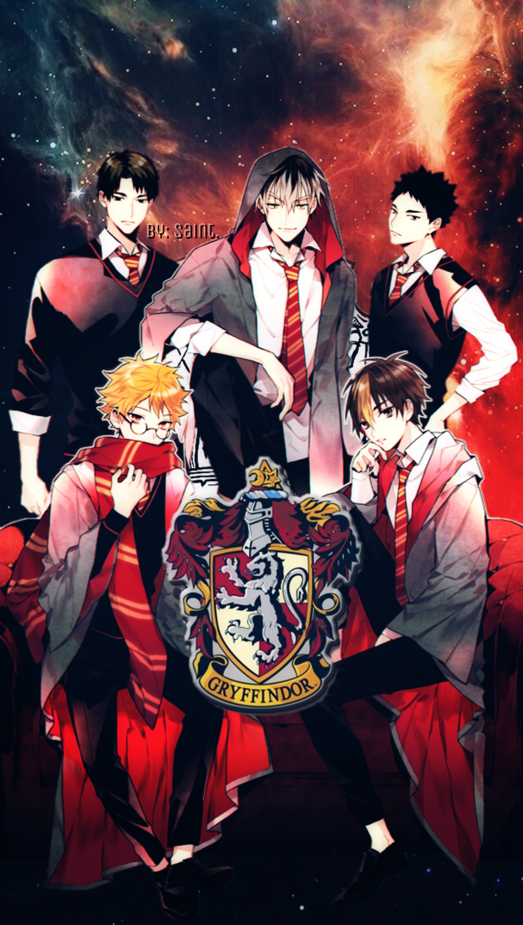 Wallpaper Phonewallpaper Haikyuu Harrypotter Griffindor Wallpaper Phonewallpaper Haikyuu Harrypotter Griffindor