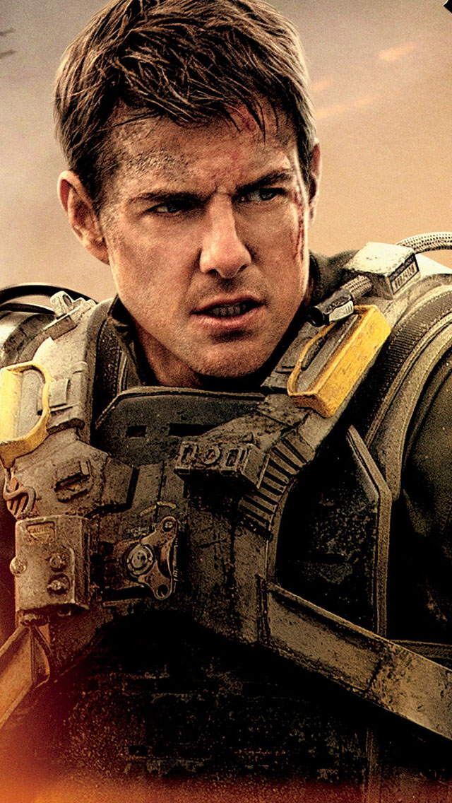 Tom Cruise In Edge Of Tomorrow - Tom Cruise In Action , HD Wallpaper & Backgrounds
