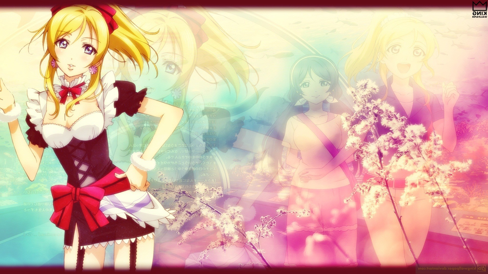 Anime, Anime Girls, Love Live , Ayase Eri Wallpapers - Love Live Eli Desktop , HD Wallpaper & Backgrounds
