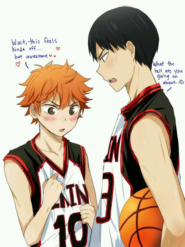 Haikyuu Images Kagehina ❤ Hd Wallpaper And Background - Haikyuu X Kuroko , HD Wallpaper & Backgrounds