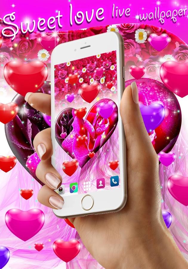 Sweet Love Live Wallpaper For Android - Sweet Love Wallpapers Free Download , HD Wallpaper & Backgrounds