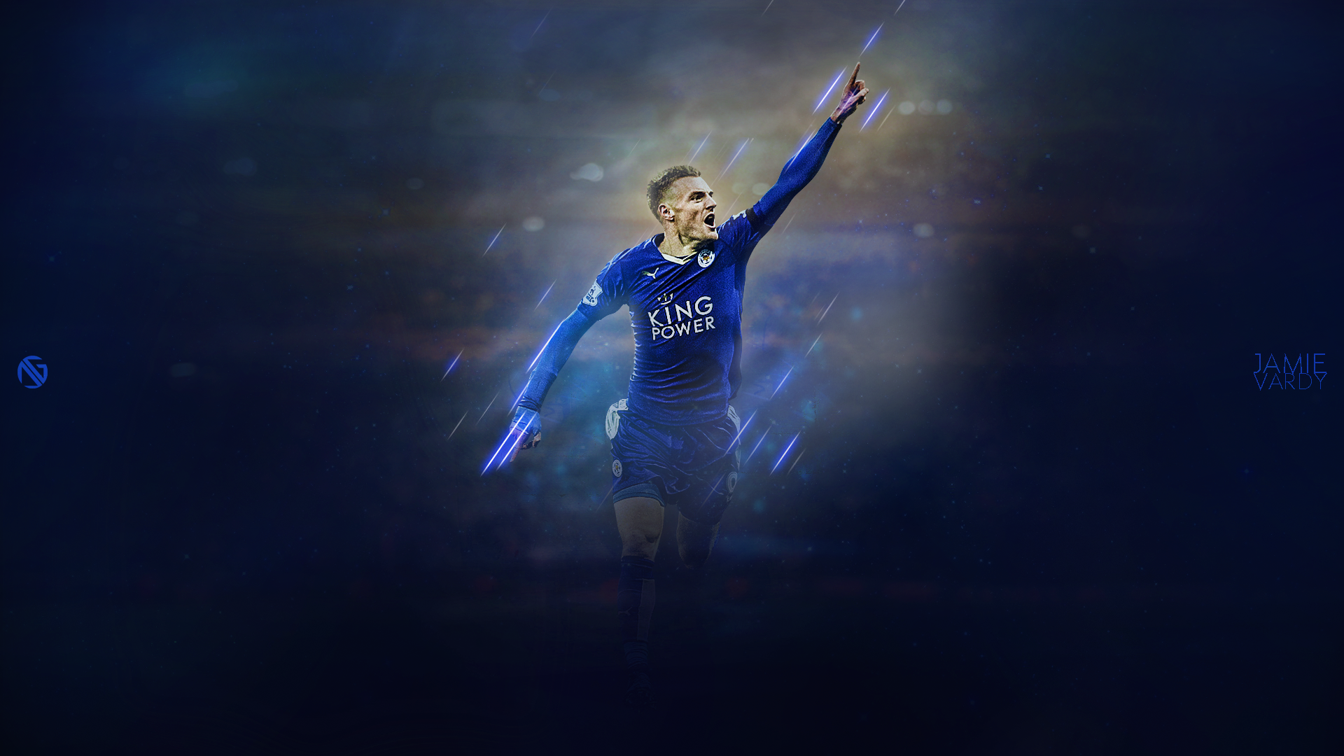 Jamie Vardy Wallpaper By Dreamgraphicss-d9jc9ni - Jamie Vardy Wallpapers Hd , HD Wallpaper & Backgrounds