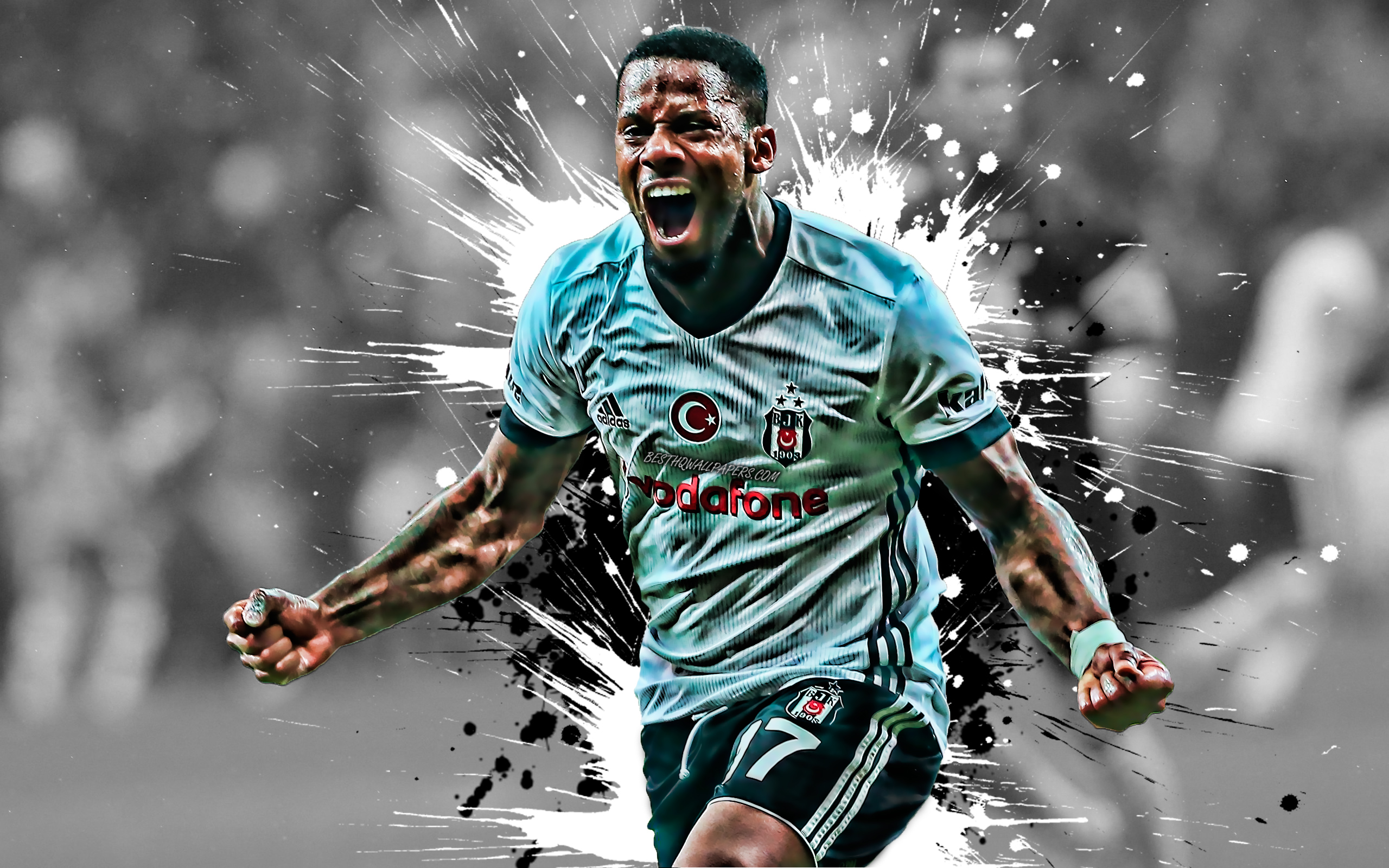 Jeremain Lens, 4k, Dutch Football Player, Besiktas, - Beşiktaş Players , HD Wallpaper & Backgrounds