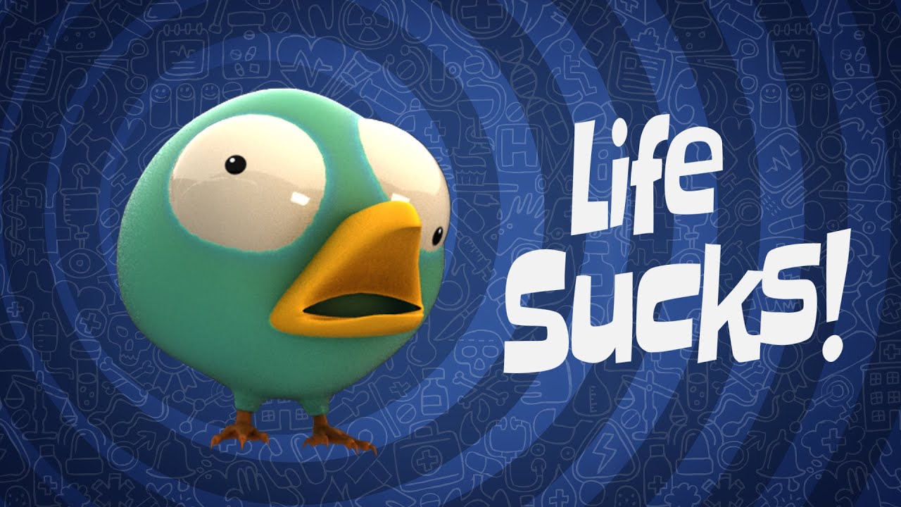 Life Sucks Season One Teaser - Duck , HD Wallpaper & Backgrounds