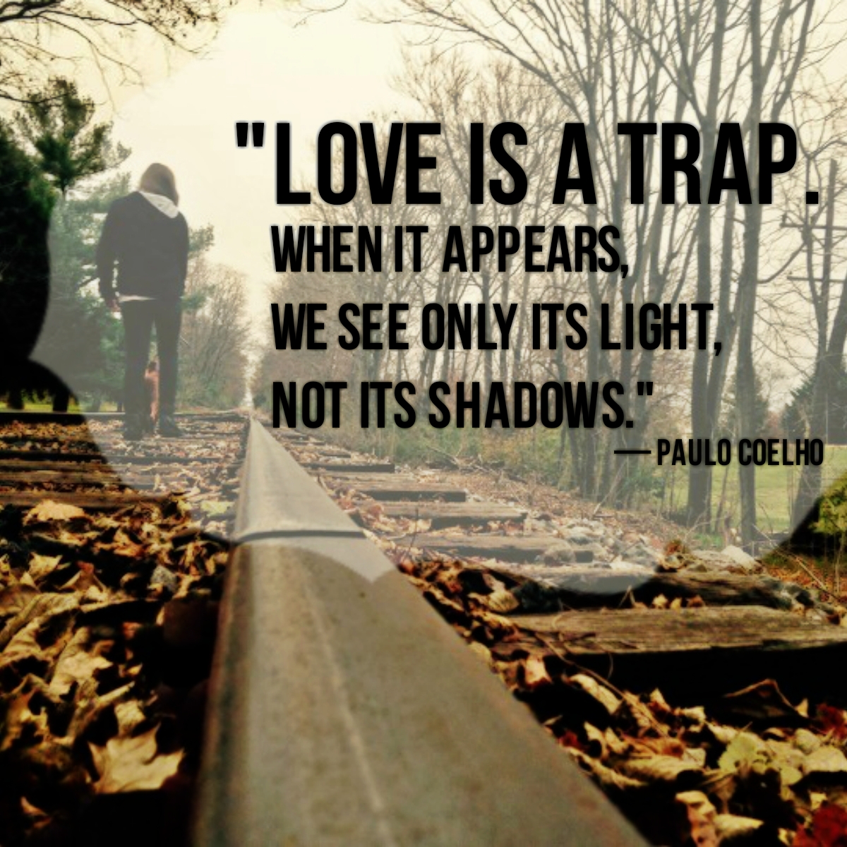 Love Is A Trap2 - Love Effects Quotes , HD Wallpaper & Backgrounds