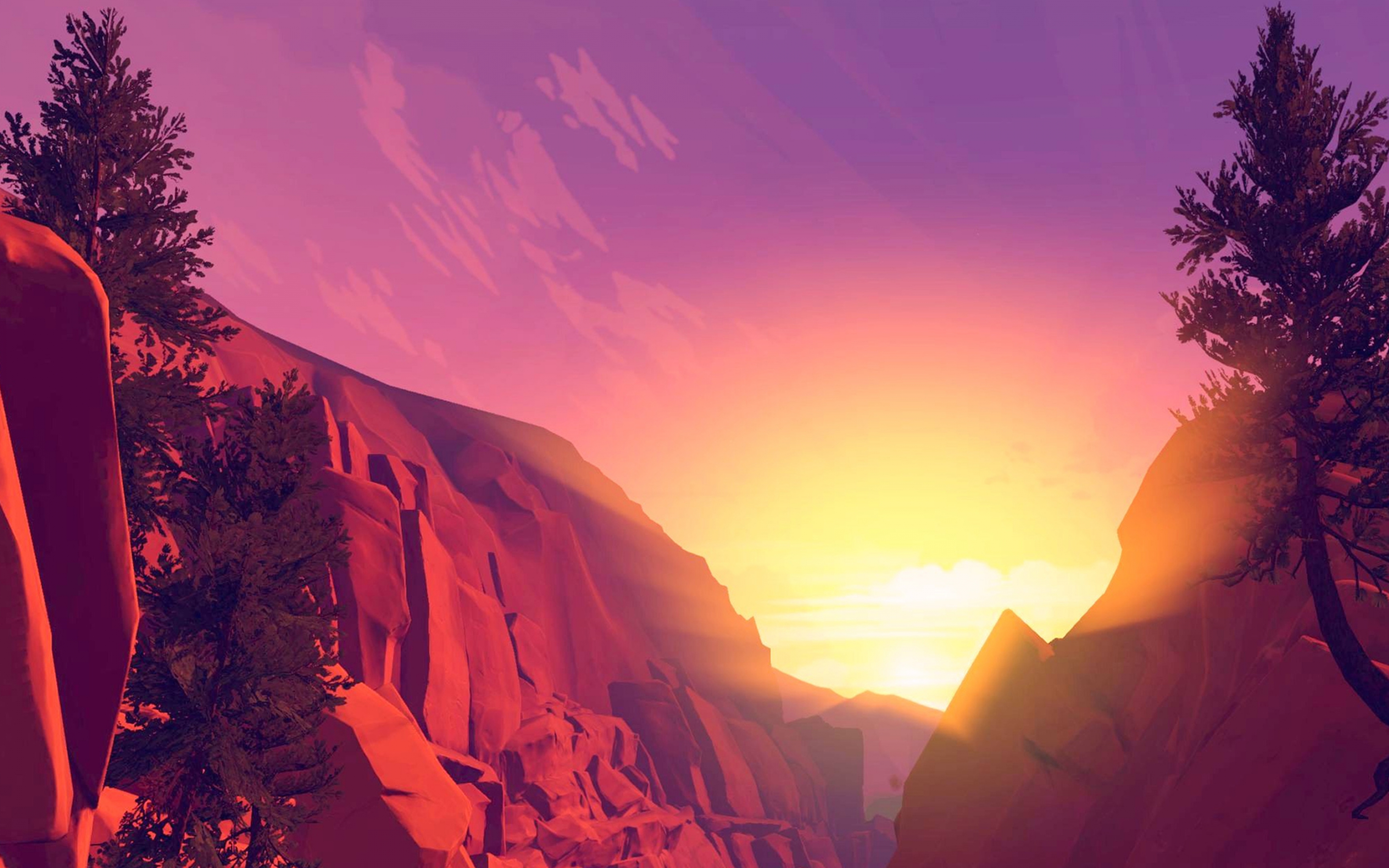 Other Dimensions Of This Wallpaper - Firewatch Wallpaper 8k , HD Wallpaper & Backgrounds