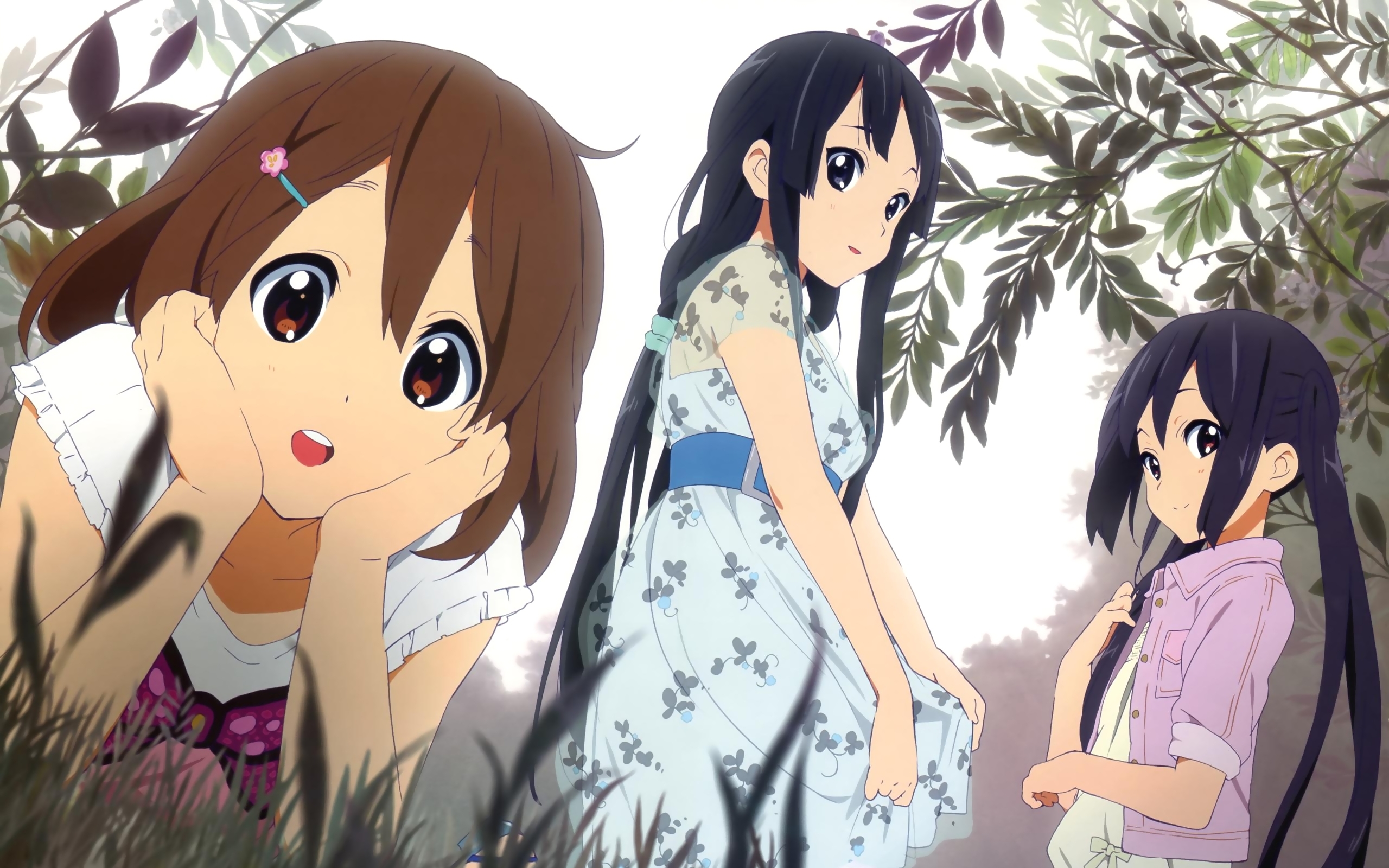 Wallpaper Hirasawa Yui - K On Anime Hd , HD Wallpaper & Backgrounds