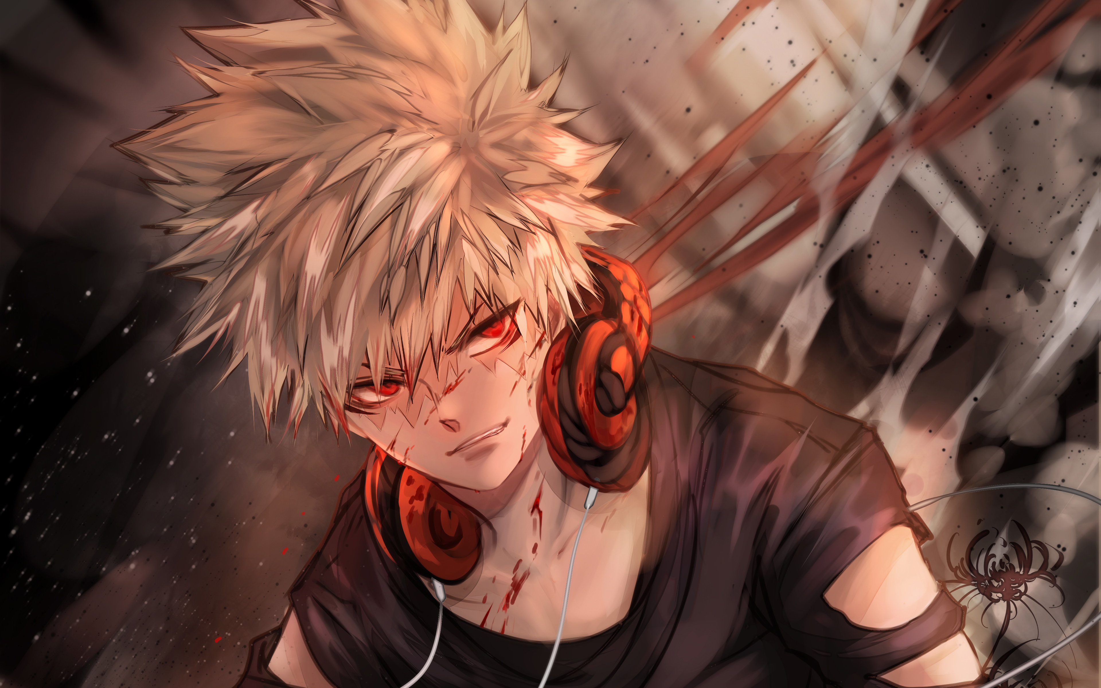 Bakugou Katsuki Hd Wallpaper - Boku No Hero Academia Bakugou , HD Wallpaper & Backgrounds