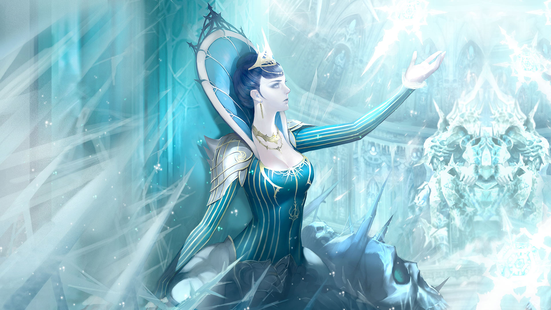 Download - Freya Lineage 2 , HD Wallpaper & Backgrounds