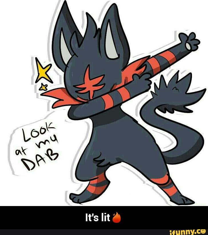 Litten Is Lit - Lit Ten , HD Wallpaper & Backgrounds