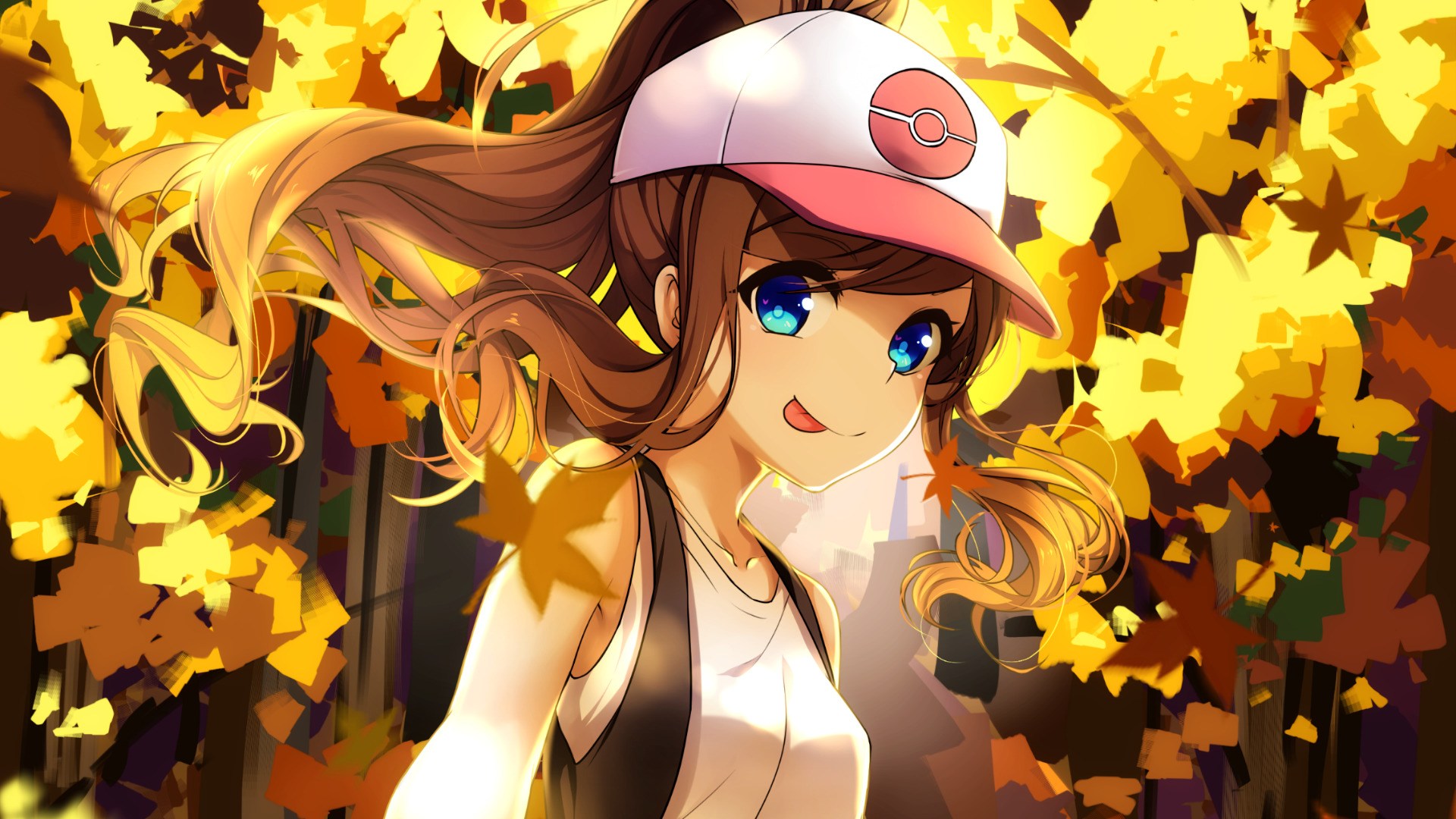 Pokemon Girl Trainer Anime , HD Wallpaper & Backgrounds