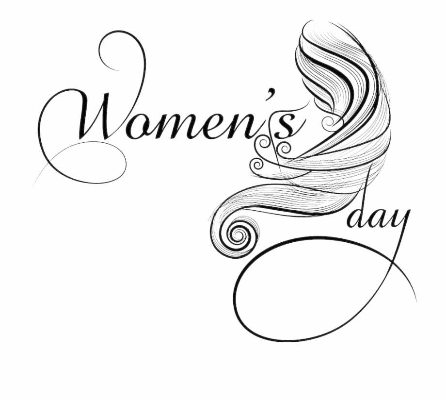 International Womens Happiness Wallpaper Women S Text - Happy Women's Day Drawing , HD Wallpaper & Backgrounds