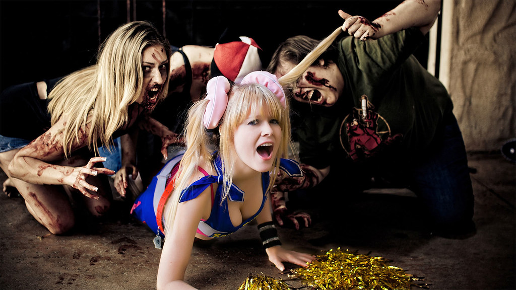 Stylishhdwallpapers Cosplay Girls Performs Lollipop - Lollipop Chainsaw Juliet Butt , HD Wallpaper & Backgrounds