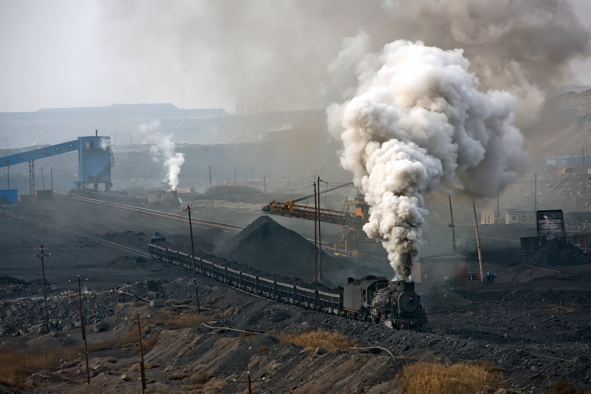 #coal Mine, #vehicle, #steam Locomotive, #industrial, - Steam Locomotive , HD Wallpaper & Backgrounds