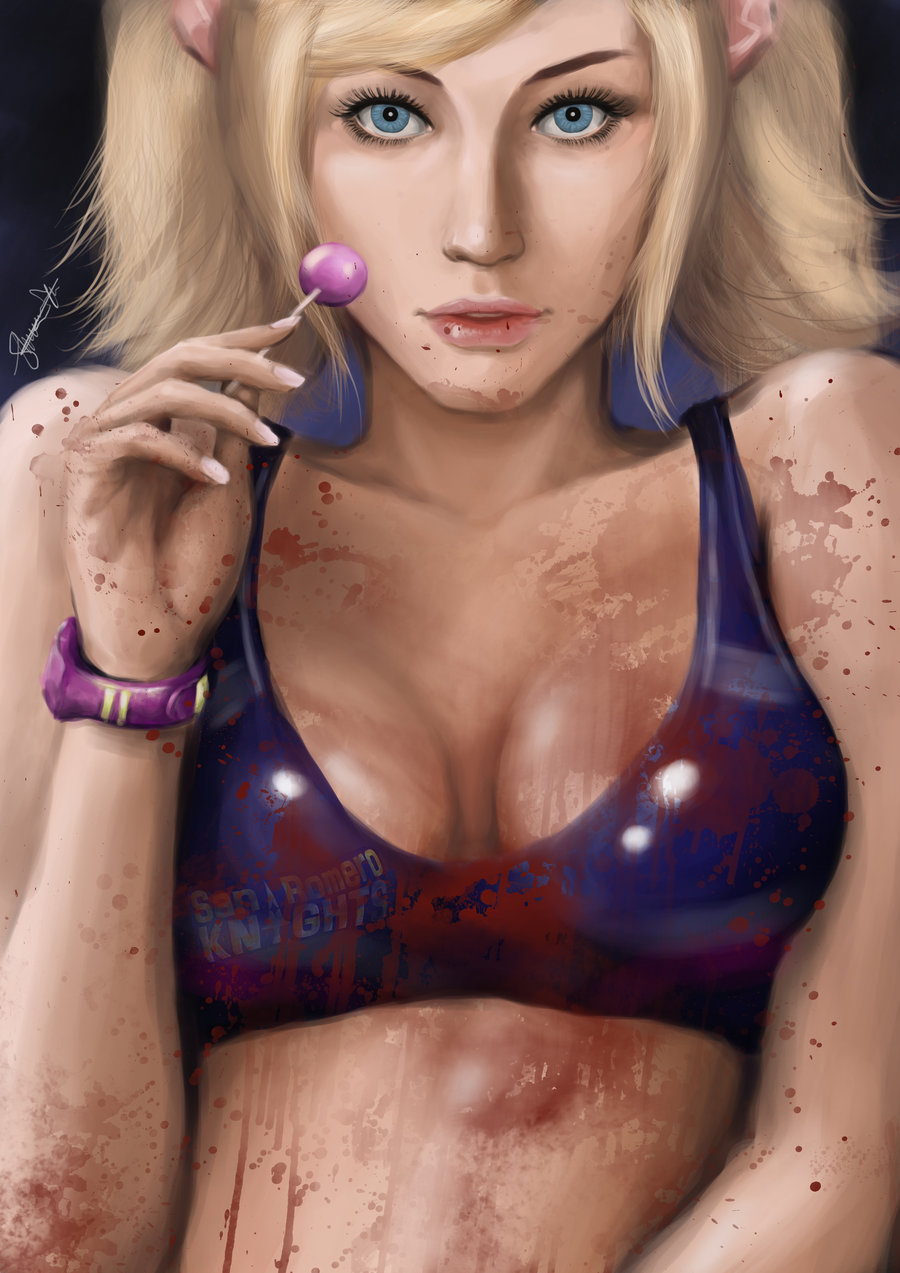 No Caption Provided - Lollipop Chainsaw Sexy Hot , HD Wallpaper & Backgrounds