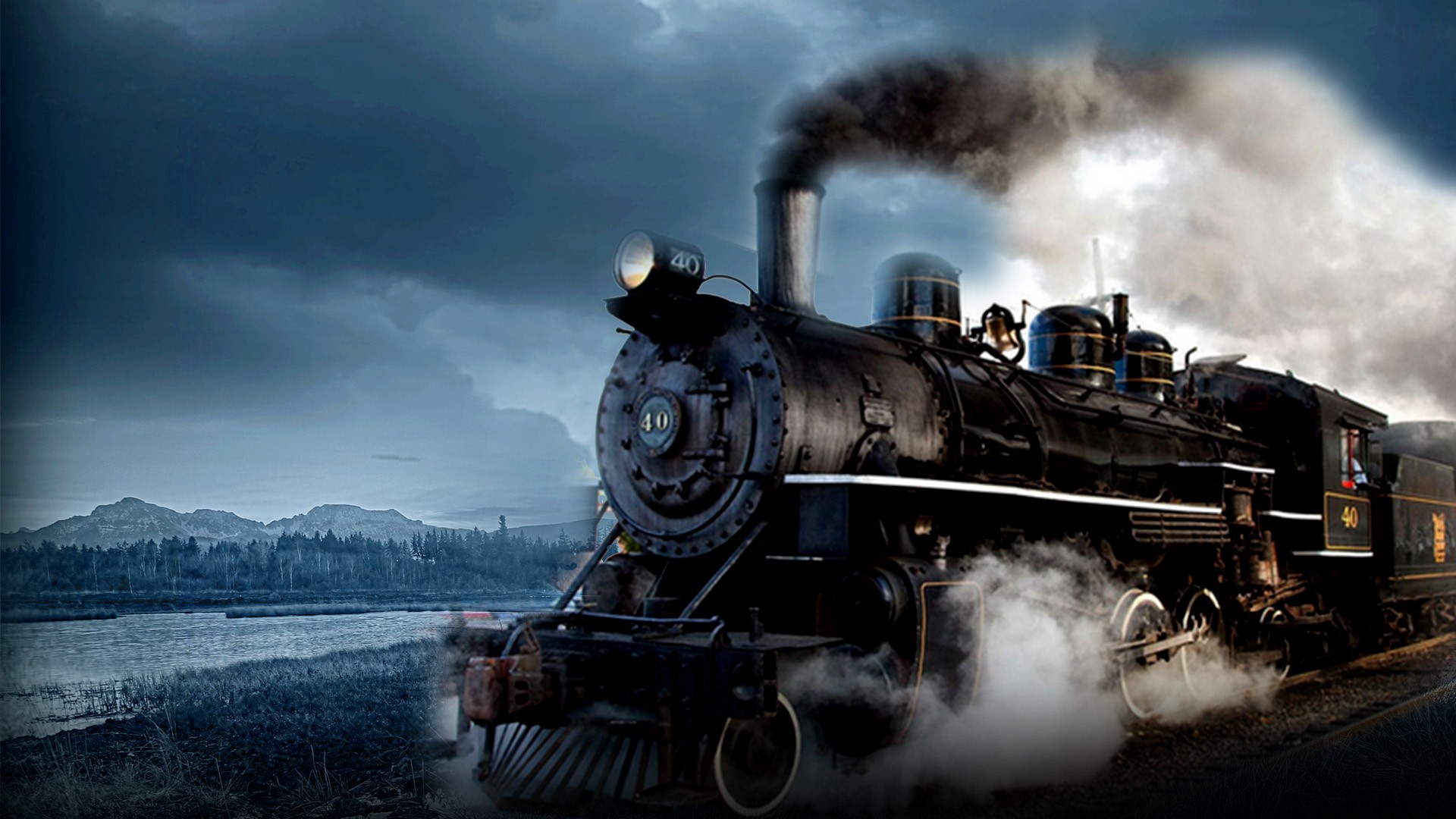 Train Background Hd Wallpapers - Train Engine , HD Wallpaper & Backgrounds