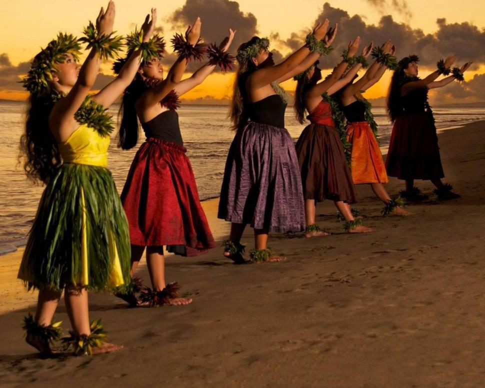 Hawaiian Hula Dancers Hawaii Wallpaper - Hula Dance , HD Wallpaper & Backgrounds