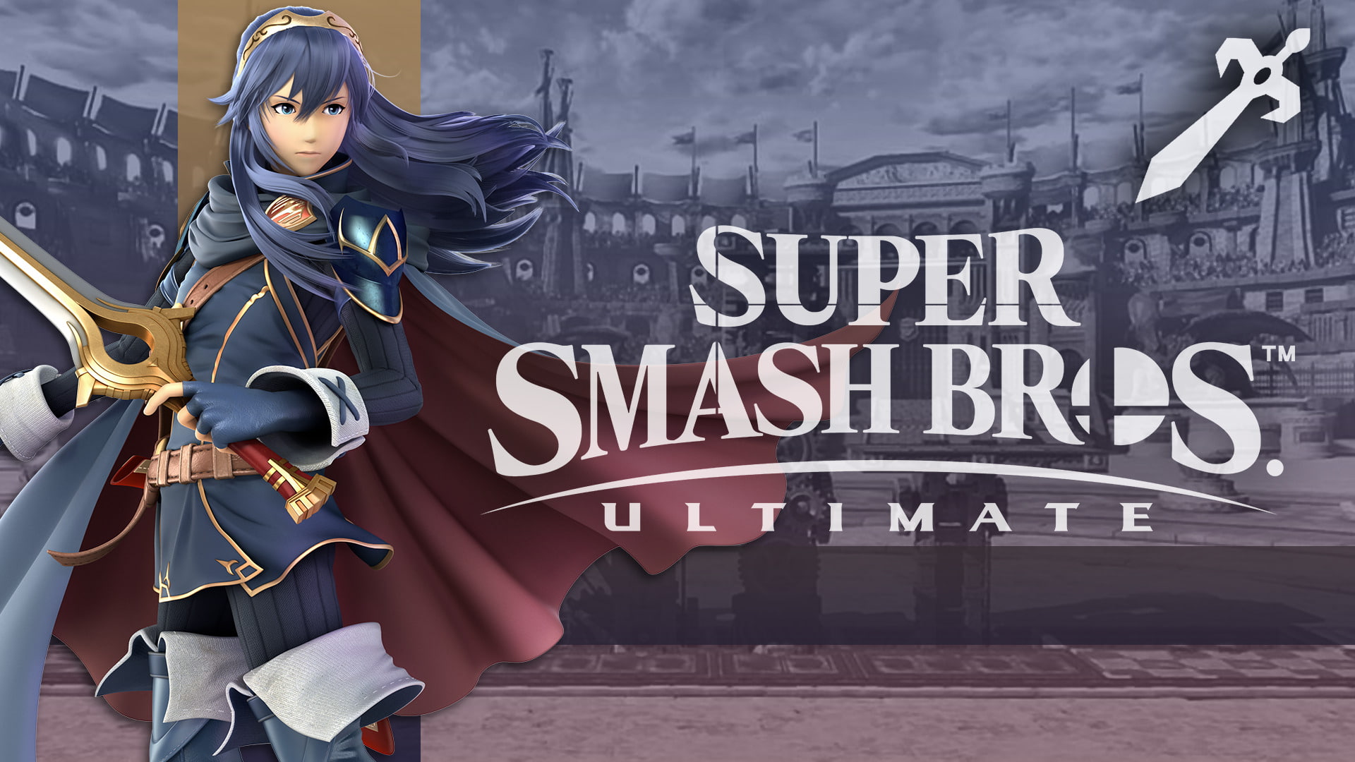 Ultimate, Fire Emblem, Lucina - Super Smash Bros Ultimate Marth , HD Wallpaper & Backgrounds