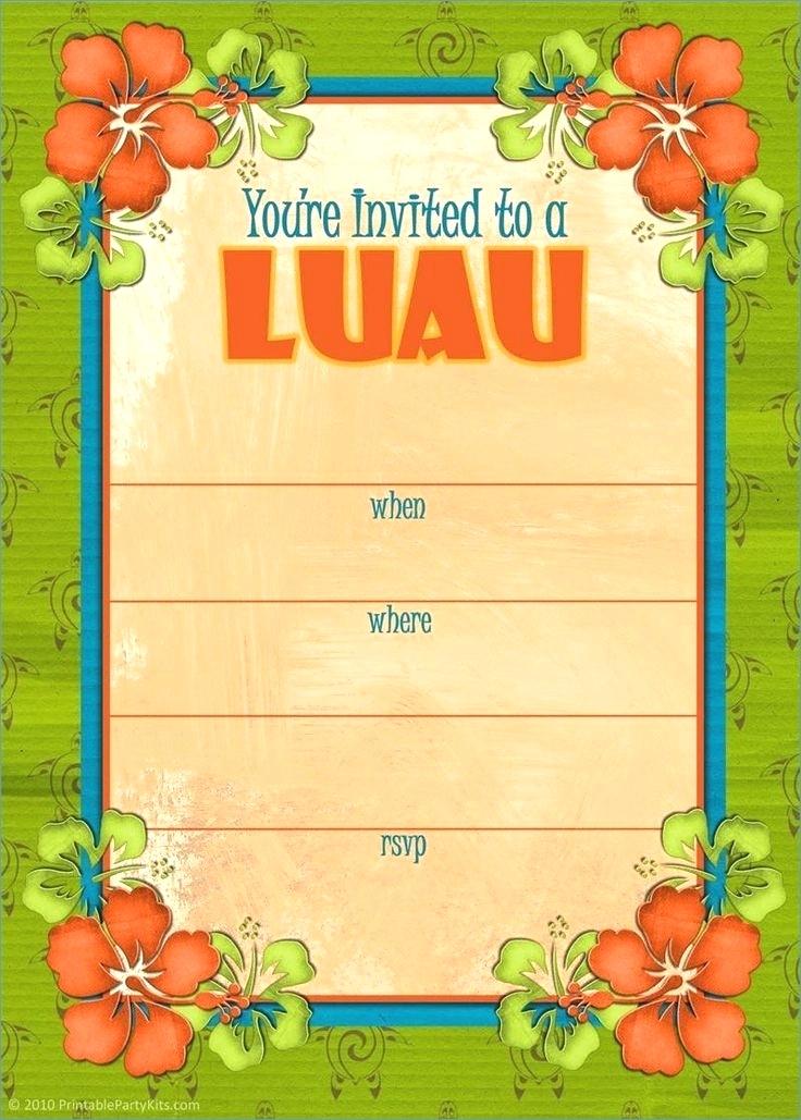 Party Invitations - Hawaiian Party Invitation Printable , HD Wallpaper & Backgrounds